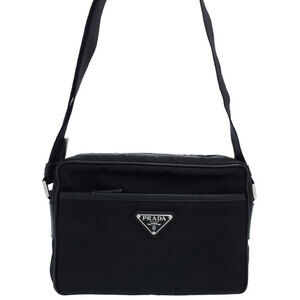 PRADA Re Crossbody Messenger Shoulder Bag Black